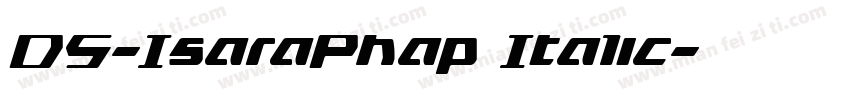 DS-IsaraPhap Italic字体转换